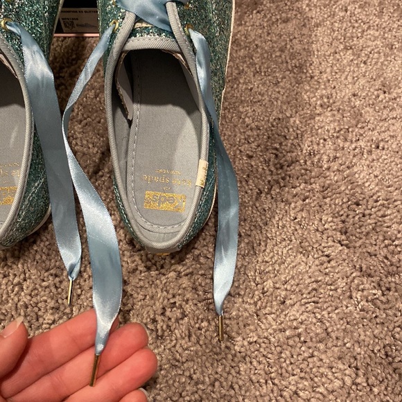 NWT Kate Spade x Keds Champion Glitter Shoes. Size 7.5 - Picture 2 of 6